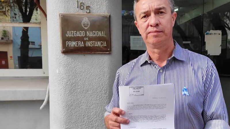 Denunciaron a Gustavo Martínez por malversación y lavado de dinero