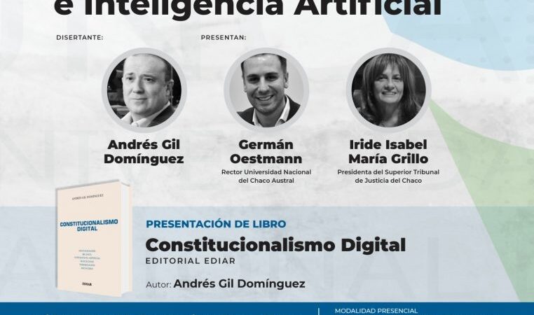 UNCAUS invita a una Conferencia de Constitucionalismo Digital e Inteligencia Artificial